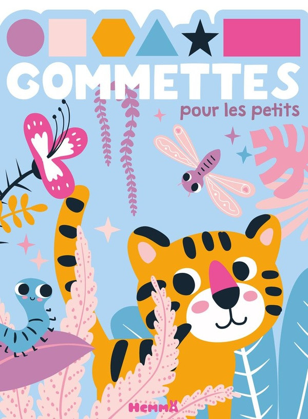 Gommettes pour les petits - Tigre jungle