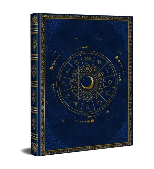 Grimoire astrologique vierge (bleu)