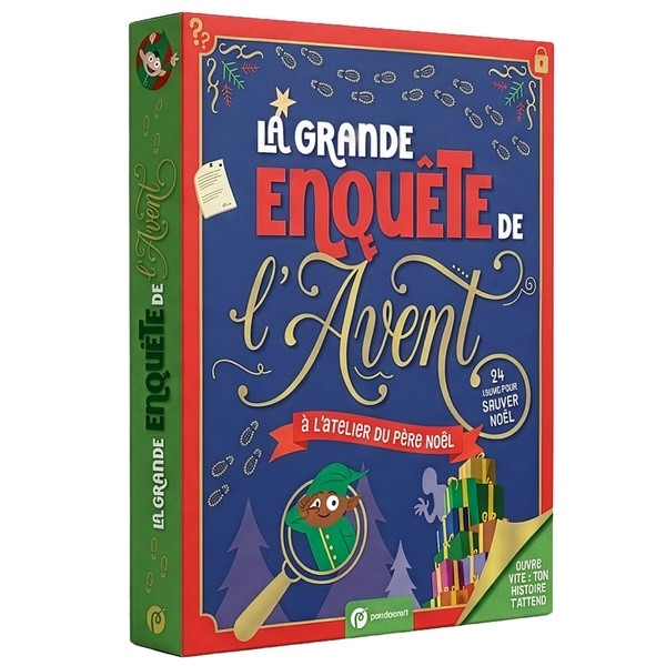 LA GRANDE ENQUETE DE L'AVENT - CAMBRIOLAGE A L'ATELIER DU PERE NOEL