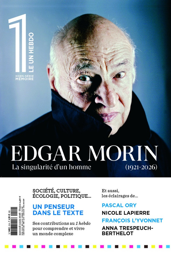 le 1 hors-série. Edgar Morin. La singularité d'un homme