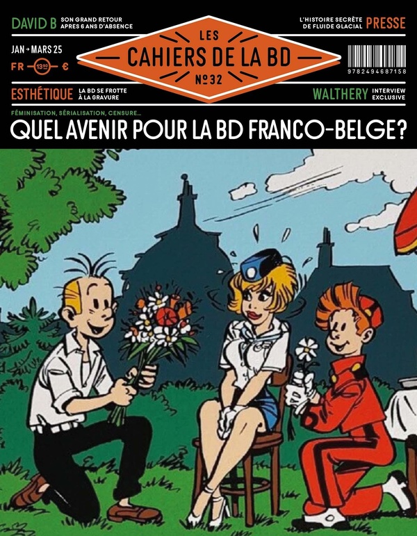 Les Cahiers de la BD N° 32, octobre-décembre 2025 : Quel avenir pour la BD Franco-Belge ?