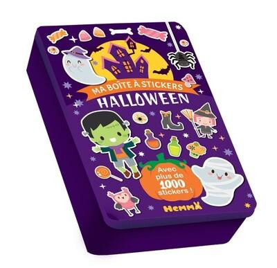 Ma boite à stickers Halloween. Avec plus de 1000 stickers !