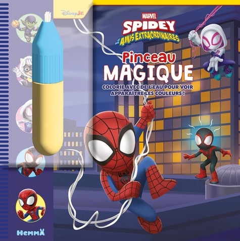 Marvel Spidey et ses amis extraordinaires. Avec 1 pinceau magique