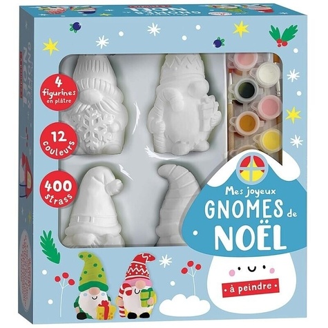 MES JOYEUX GNOMES DE NOEL A PEINDRE