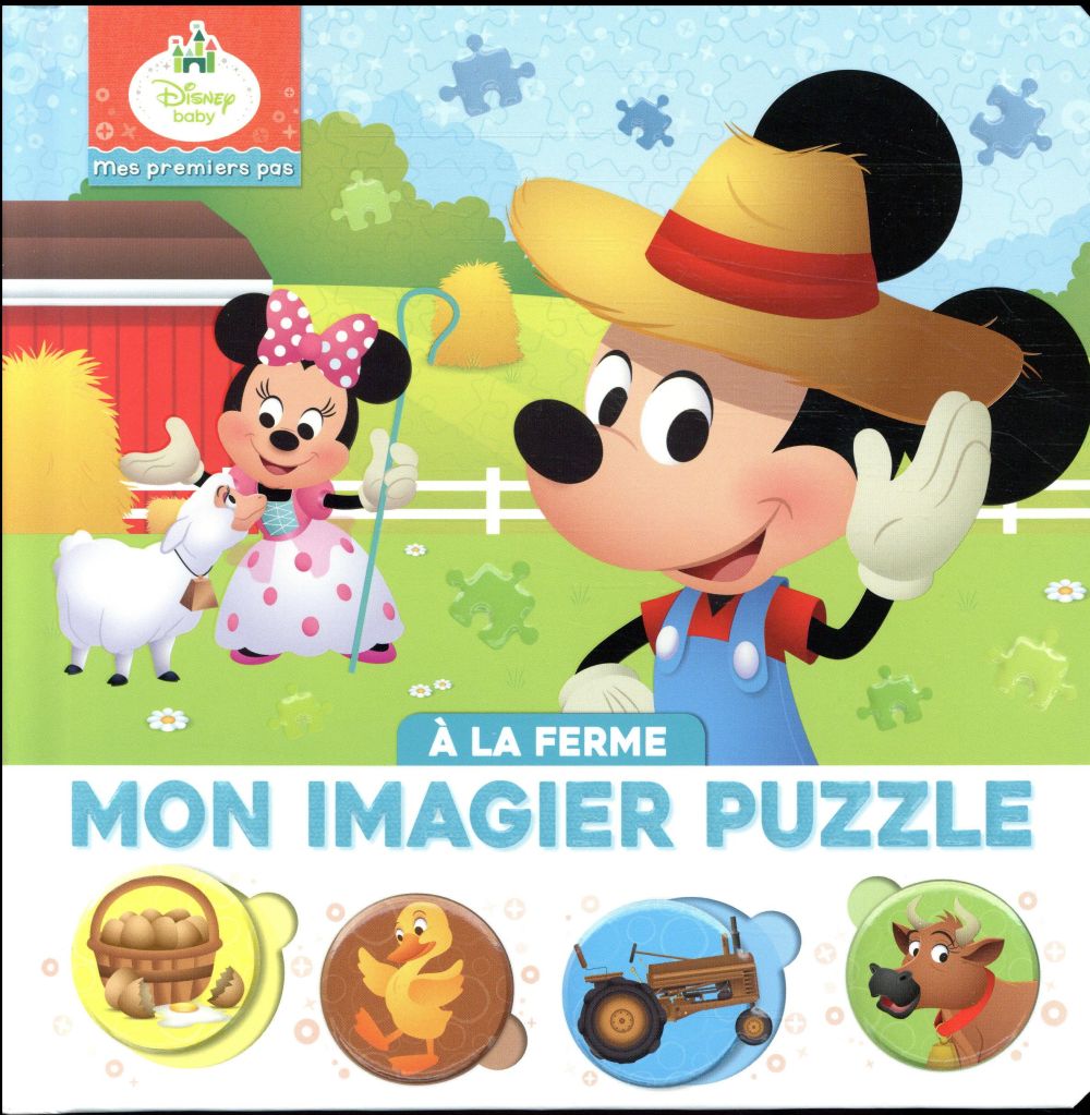 Mon imagier puzzle. A la ferme