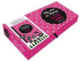 Mon salon de massage aux pierres chaudes. Avec 8 pierres de massage et 8 cônes d'encens au thé vert,