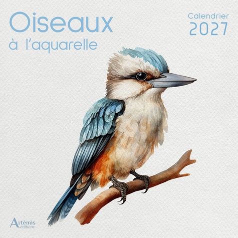 Calendrier Oiseaux à l'aquarelle 2027. 2027