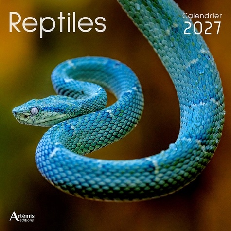 Calendrier Reptiles 2027. 2027