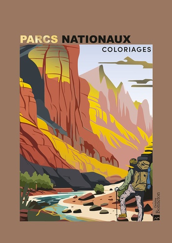 Parcs nationaux. Coloriage