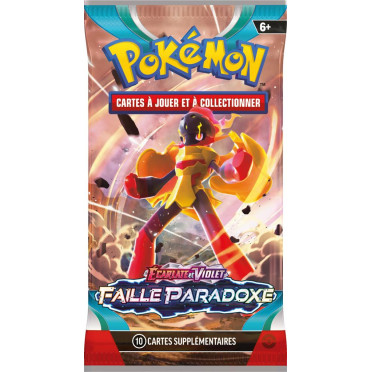POKEMON ECARLATE ET VIOLET - FAILLE PARADOXE - BOOSTER DE 10 CARTES