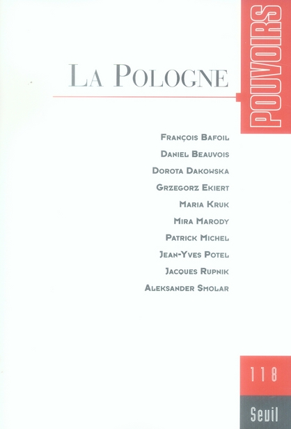 Pouvoirs N° 118 : La Pologne