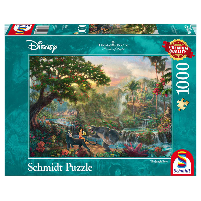 Puzzle Disney 1000 pièces - Le livre de la jungle