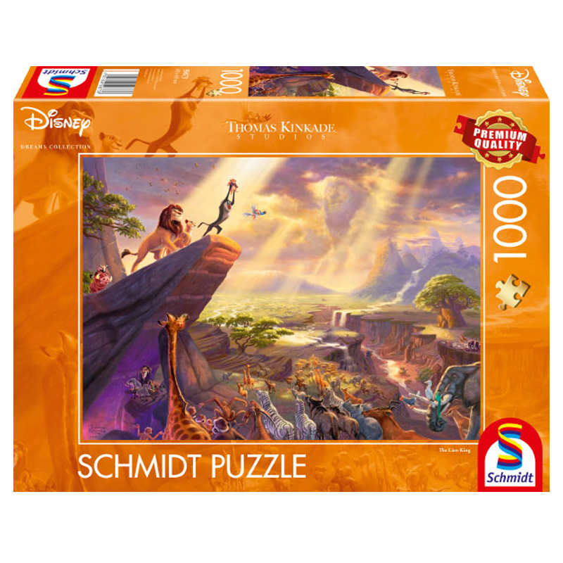 Puzzle Disney 1000 pièces - Le roi lion