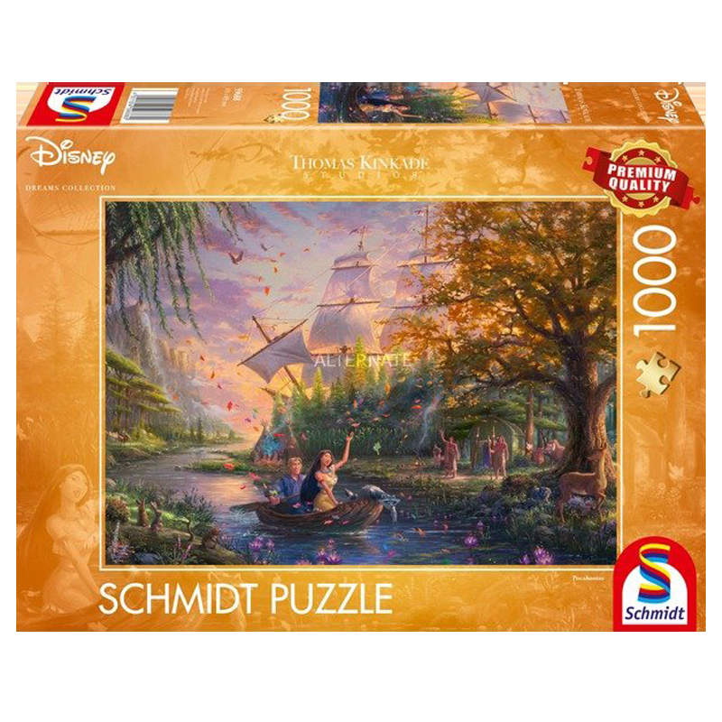 Puzzle DIsney 1000 pièces - Pocahontas