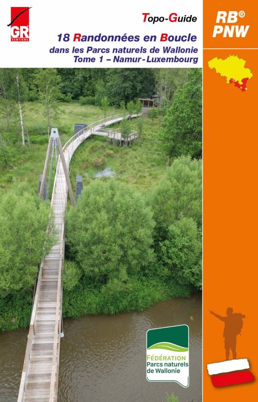 RB PNW Randonnées en Boucle parcs naturels de Wallonie t 1 Namur Luxembourg -
