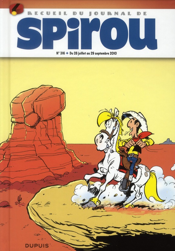 Recueil Spirou N° 316 : Du 28 juillet au 29 septembre 2010