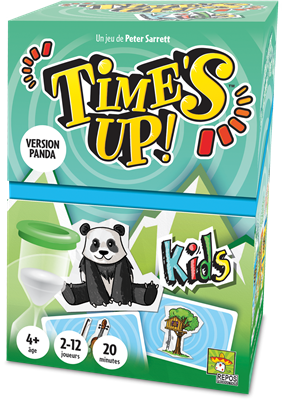 Time's Up kids version panda