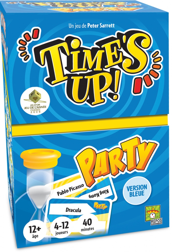 Time's up party version bleue
