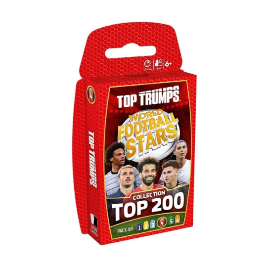 TOP TRUMPS - WORLD FOOTBALL STARS PACK 4 (PROMO JEU)