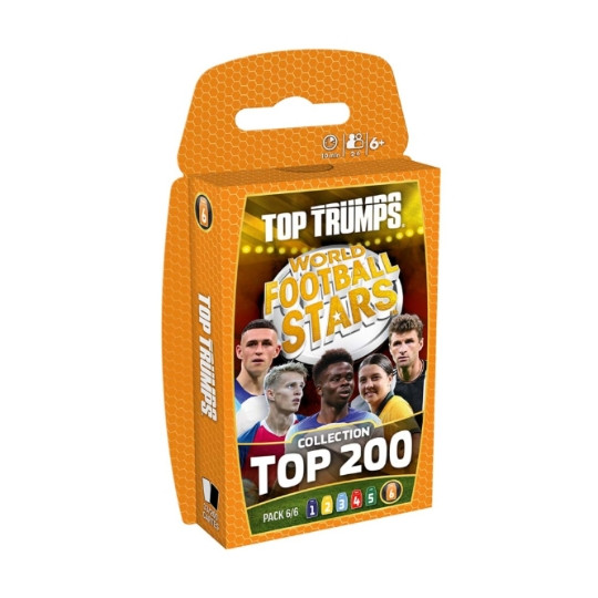 TOP TRUMPS - WORLD FOOTBALL STARS PACK 6 (PROMO JEU)