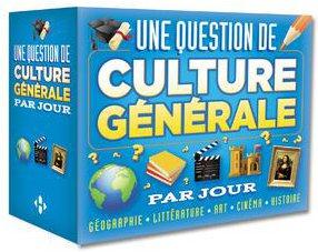 Une question de culture générale par jour