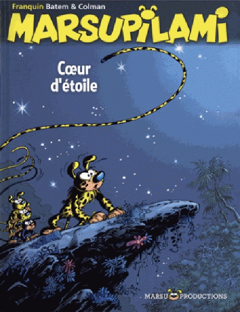 Marsupilami Tome 27 : Coeur d'étoile