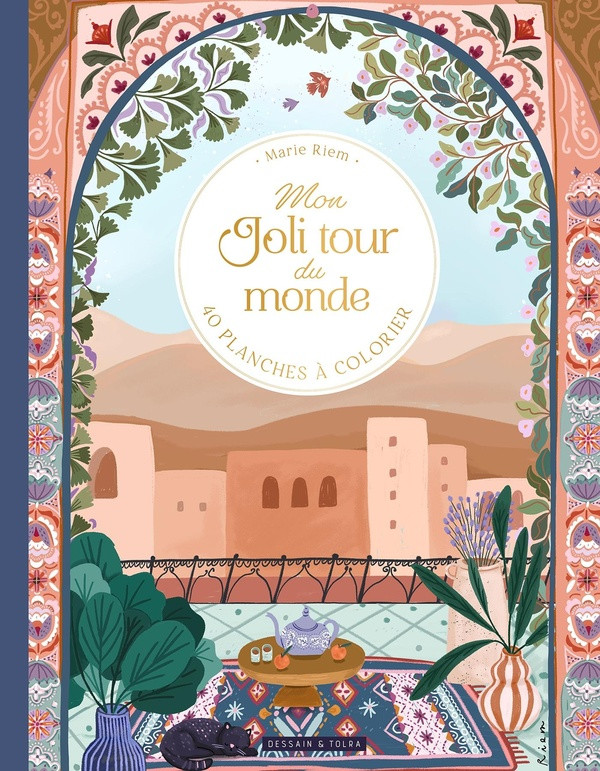 Mon joli tour du monde. 40 planches à colorier