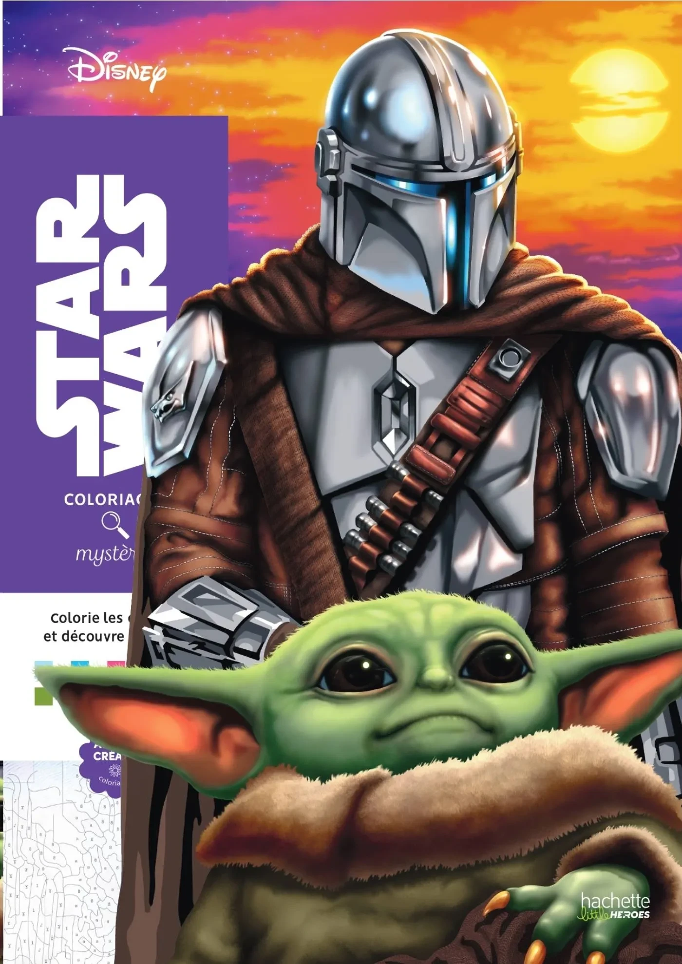 Coloriages mystères - Star Wars. Colorie les chiffres et découvre l'image