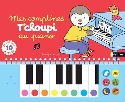 Mes comptines T'choupi au piano. Avec 10 chansons à jouer