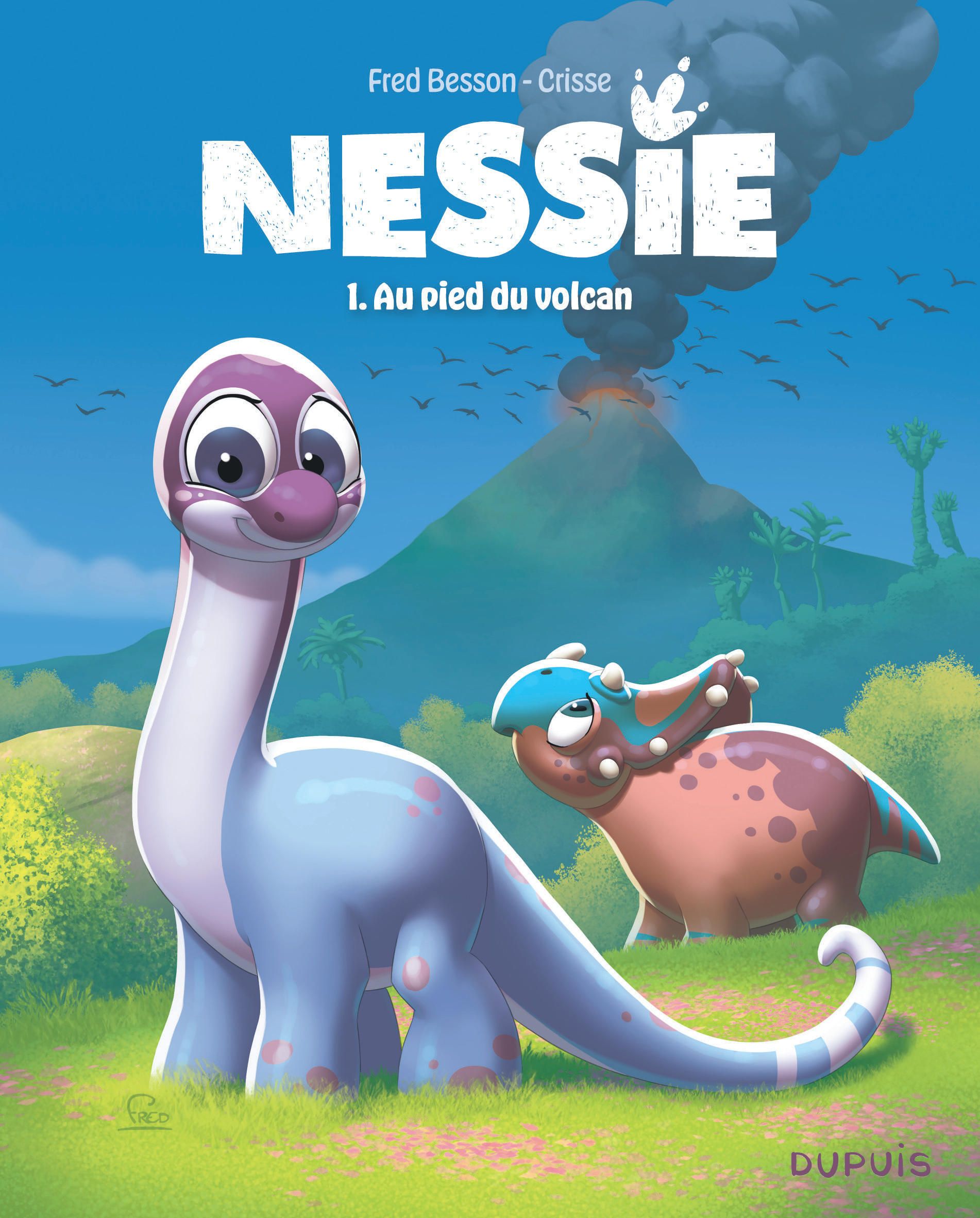 Nessie. Tome 1, Au pied du volcan