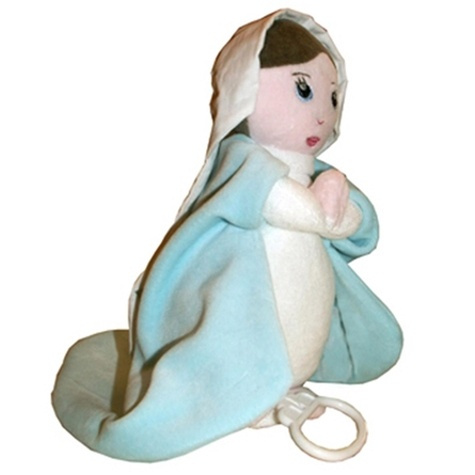 Doudou Vierge Marie avec berceuse de l´Ave maria de Gounod