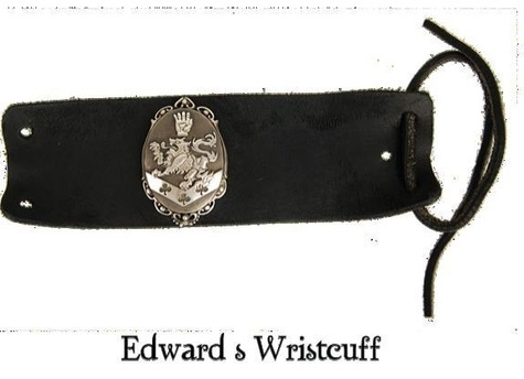 TWILIGHT - REPLIQUE EDWARD - BRACELET CUIR