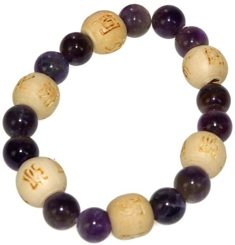 BRACELET PERLES DE KARMA KIDS - AMETHYSTE