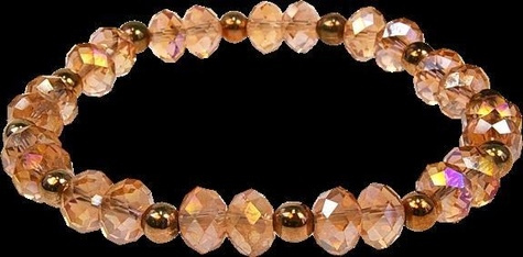 CRISTAL BRACELET - AMOUR/AMITIE - PECHE