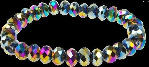 CRISTAL BRACELET - RICHESSE - VERT NEON