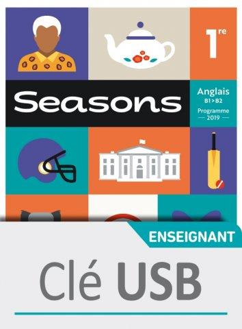 SEASONS 1ERE - CLE USB CLASSE - ED. 2019