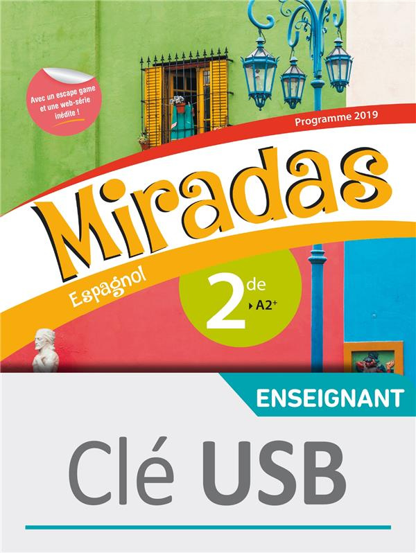 MIRADAS 2NDE - CLE USB CLASSE - ED. 2019