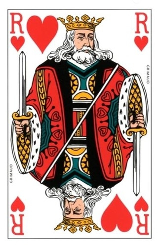 BRIDGE SYMETRIQUE 4 COULEURS - DOS BLEU