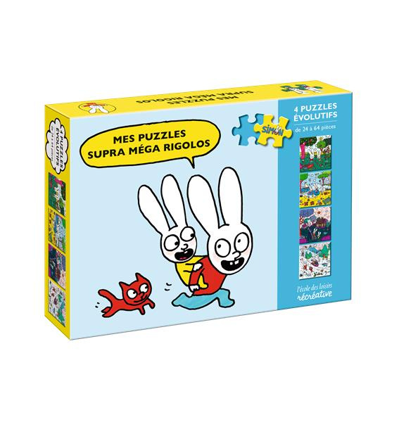 MES PUZZLES SUPRA MEGA RIGOLOS - (4 PUZZLES EVOLUTIFS)