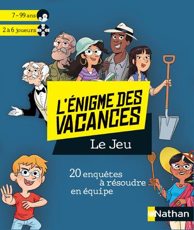 L'énigme des vacances. Le jeu. 20 enquêtes à résoudre en équipe