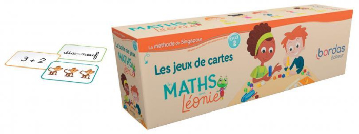COFFRET DE CARTES POUR LA CLASSE LES MATHS AVEC LEONIE