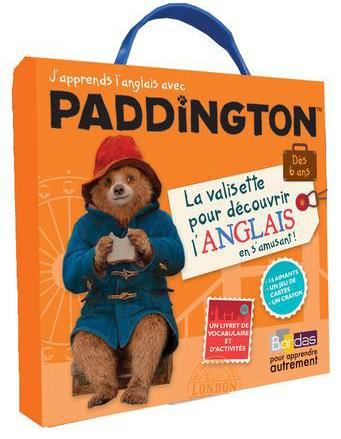 PADDINGTON - LA VALISETTE POUR DECOUVRIR L'ANGLAIS EN S'AMUSANT ! DES 6 ANS