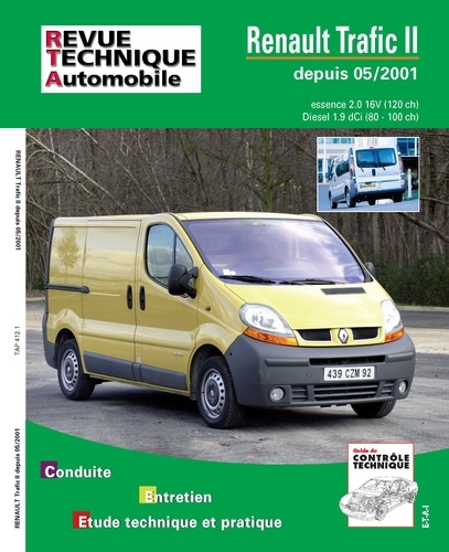 Tap n 412 renault trafic ii depuis 05/2001
