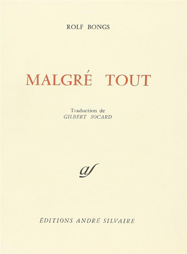 Malgre tout