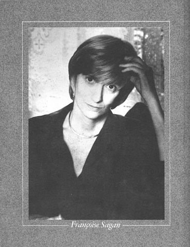 Cahier Françoise Sagan lot de 4ex