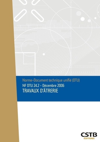Travaux d'âtrerie. NF DTU 24.2