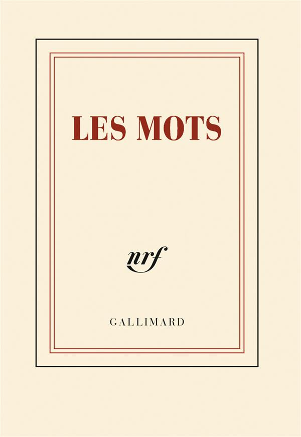 CARNET POCHE "LES MOTS" (PAPETERIE)