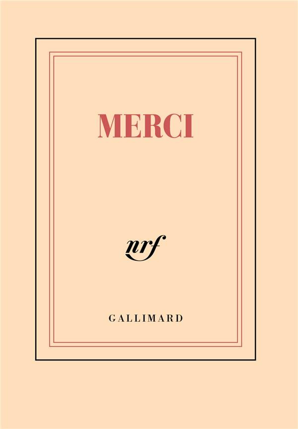 CARNET POCHE "MERCI" (PAPETERIE)
