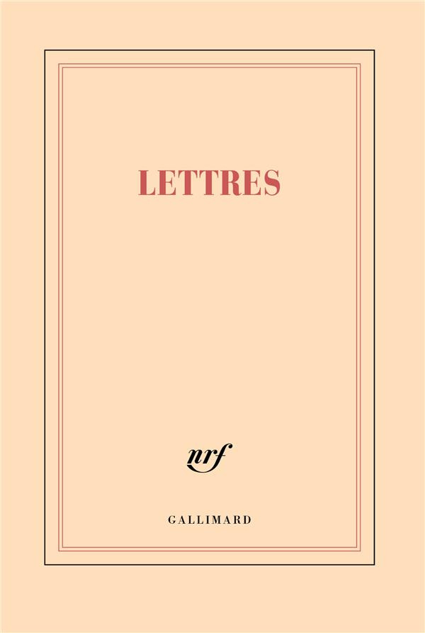 LETTRES (PAPETERIE)