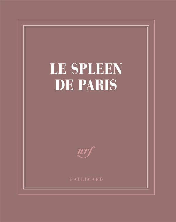 CARNET CARRE "LE SPLEEN DE PARIS" (PAPETERIE)